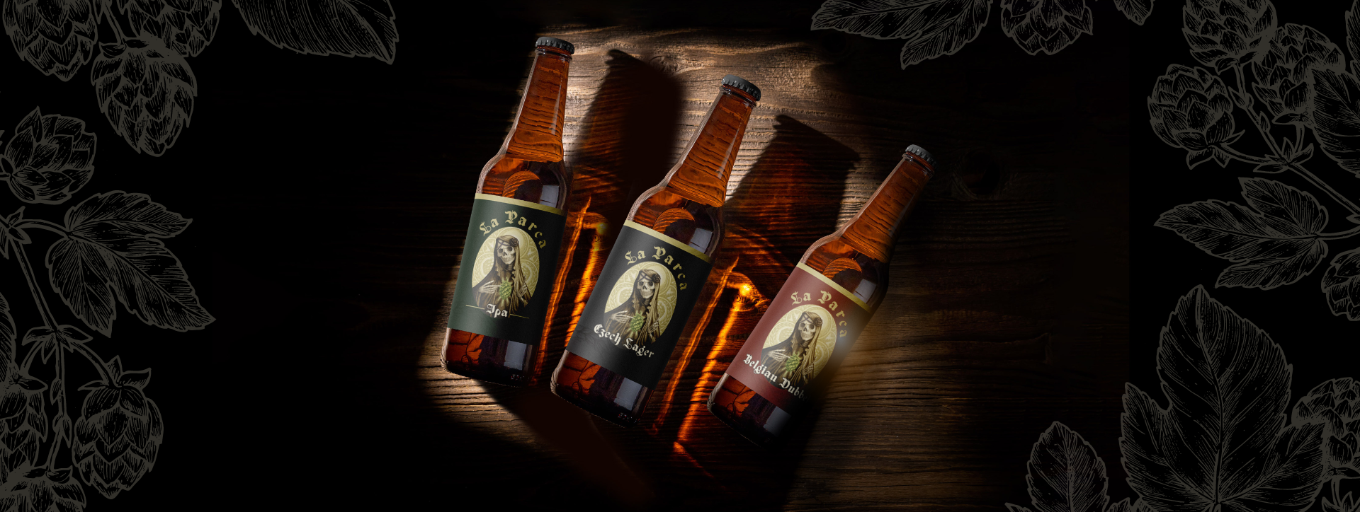 Banner cerveza artesanal la parca